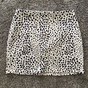 Altar’d State leopard skirt